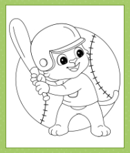 Free Printable Baseball Coloring Pages for Kids