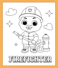 Fireman Coloring Pages To Print |  Printable Firefighter