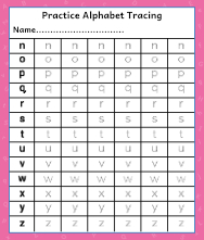 Alphabet Tracing Worksheets a-z Free Printable - 2