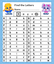 free printable worksheets for kids alphabet and letters