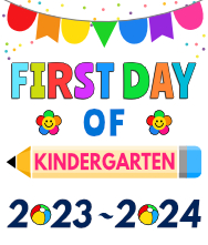 First Day of School of Kindergarten for the Year 2020.