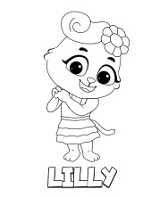 Printable Lilly Coloring Pages