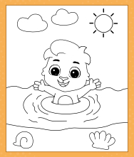 Beach Coloring Pages | Free Coloring Pages