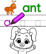 Free Printable Worksheets for Kids - Trace Lowercase Alphabet Worksheets