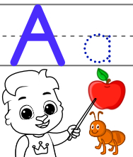 Alphabet, Letter, Tracing, Worksheet, Vocabulary, Education