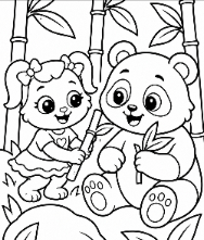 Wild Animals Coloring Pages featuring lions, elephants, tigers, and other animals for kids to print and color.