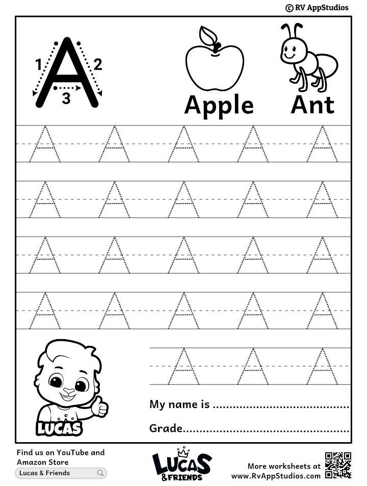 Capital Letter A
