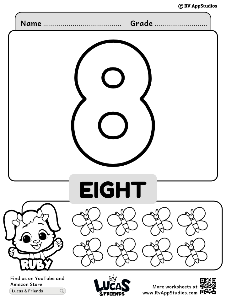 figure 8 coloring pages