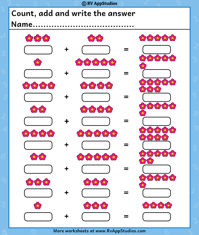 Add 1 Or 2 More Worksheet