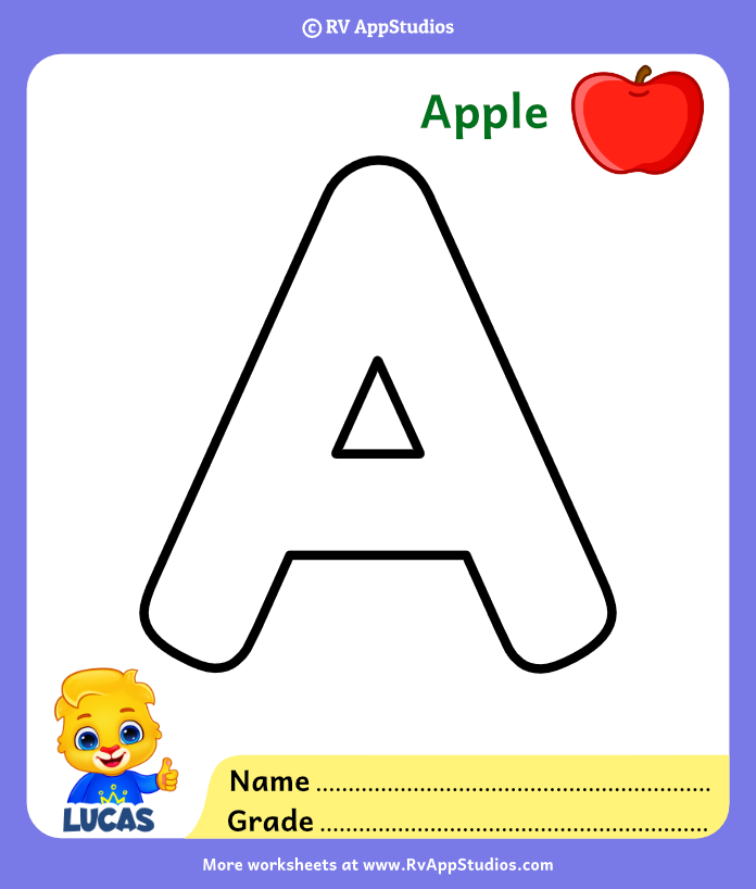 Letter A Coloring Pages Alphabet A Coloring Pages