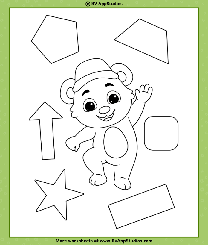 Basic Shapes | Free Printable Shapes Coloring Pages For Kids