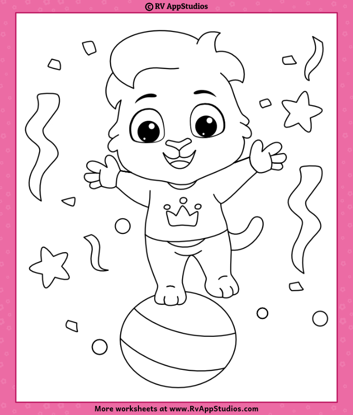 Printable New Year Coloring Pages