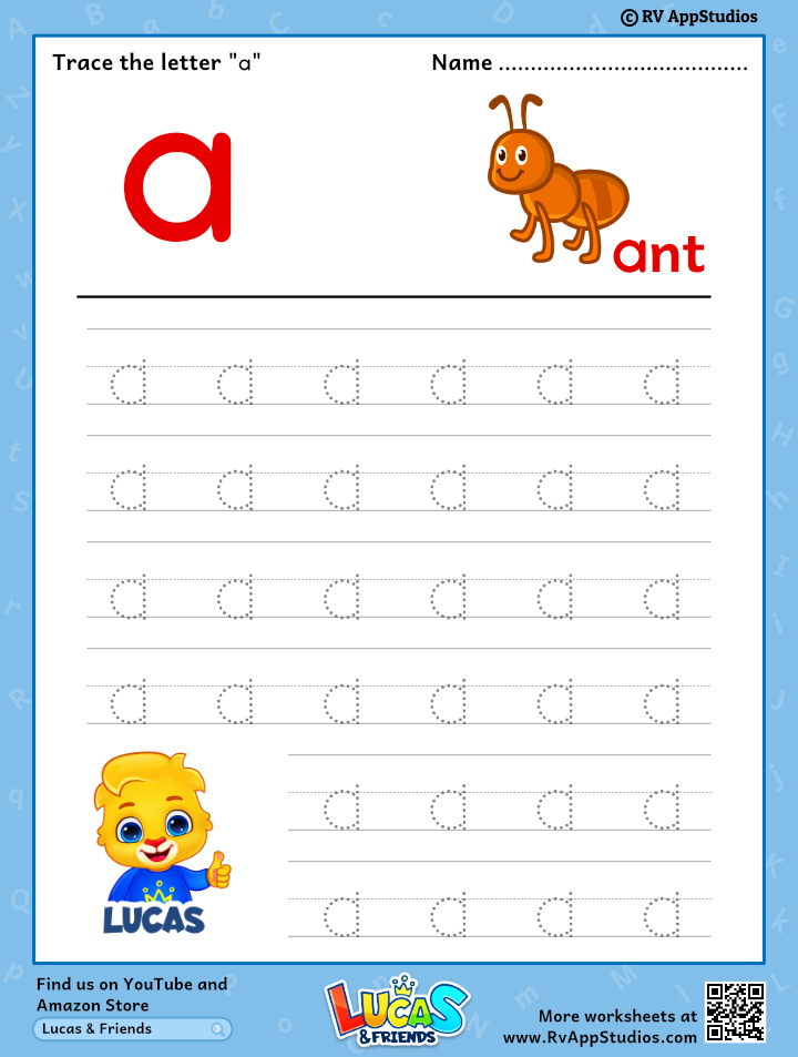 Free Printable Tracing Lowercase Letters Free Lowercase Letter Tracing Worksheets The Filipino 