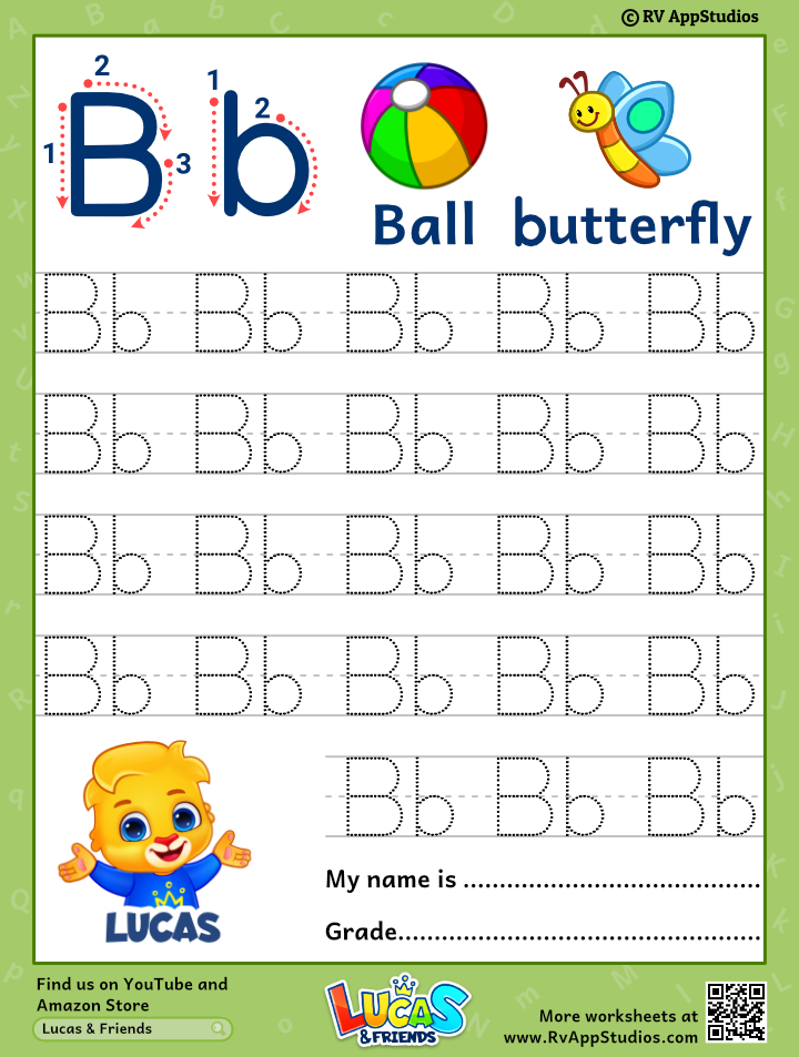 alphabet bb letter printable letter bb tracing worksheets