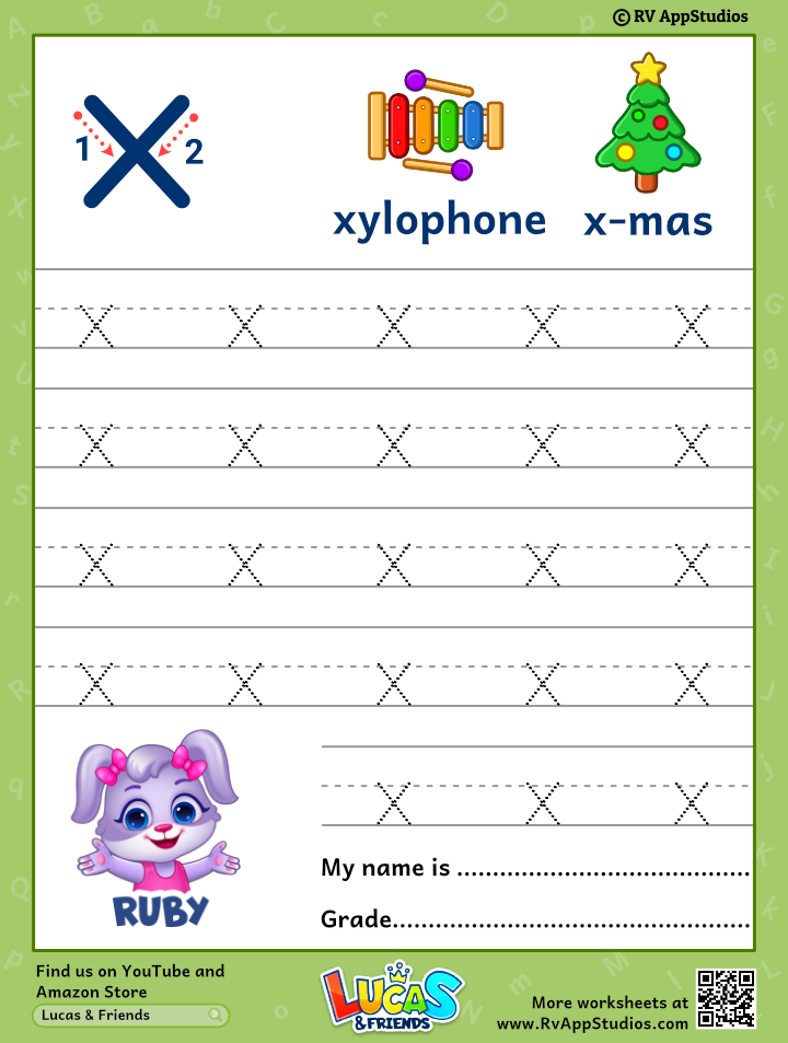 lowercase-letter-x-tracing-worksheets-trace-small-letter-x-worksheet