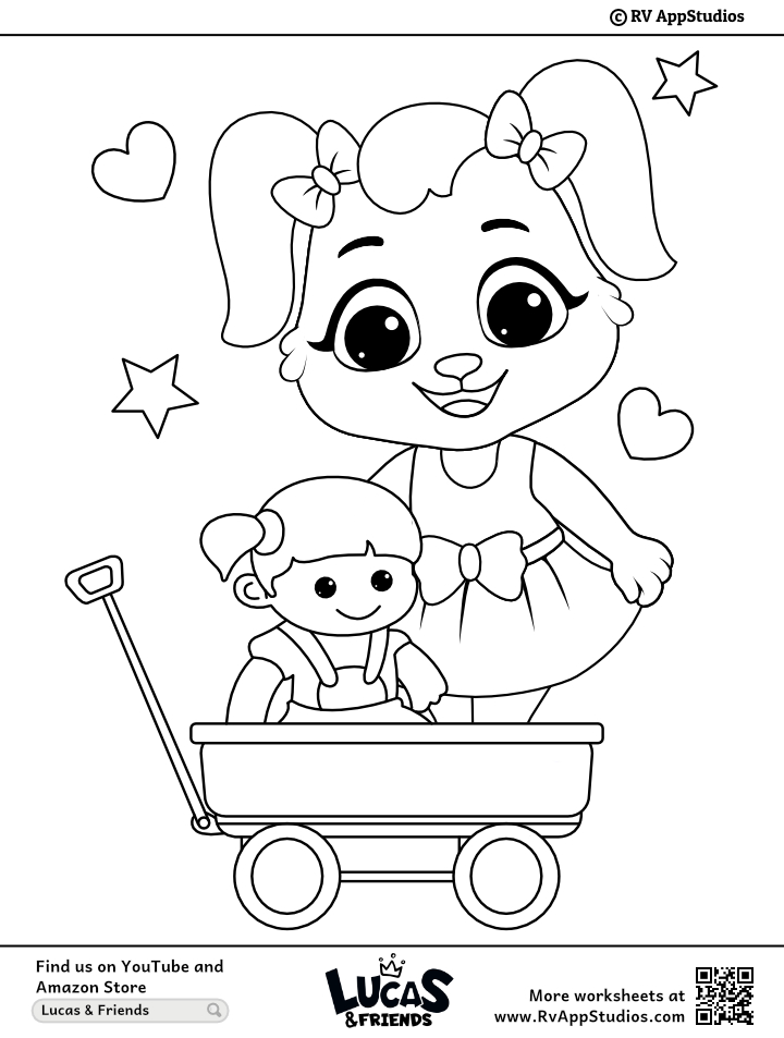 Printable Dolls Coloring Pages For Kids Free Dolls Coloring Sheets For Girls