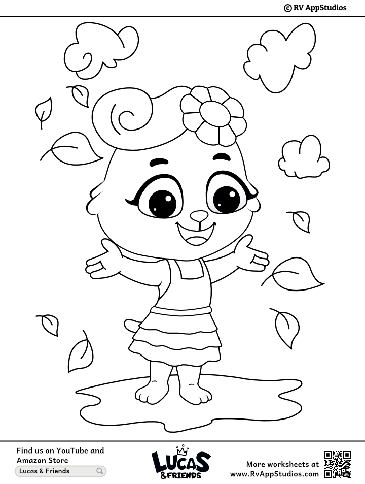 Autumn Fall Coloring Pages