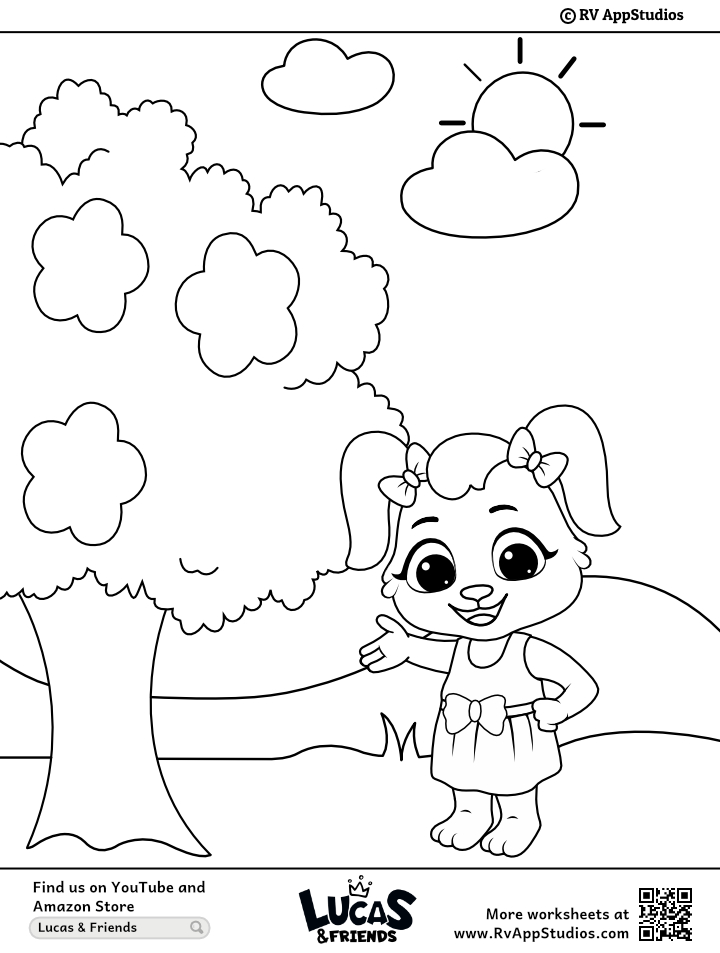 Nature Coloring Pages Easy / Printable Nature Coloring Pages For Kids