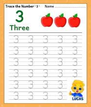 worksheet for kindergarten number 5