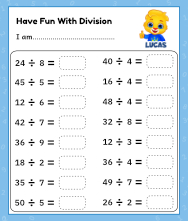 division worksheet coloring